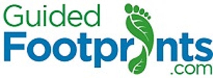 Guided Footprints - logo