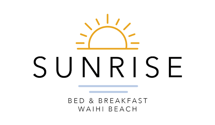 Sunrise B&B Waihi Beach - logo