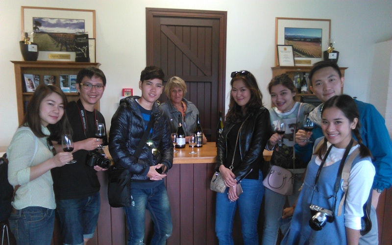 Thai group at The Wine Portfolio.