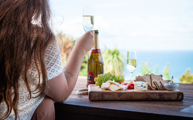 We welcome guests with a seasonal local platter and wine to begin your stay at Orokawa Bay Retreat.