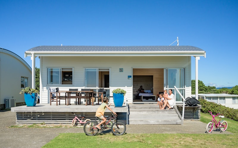 Our Beachfront Apartments that can sleep up to 8 people