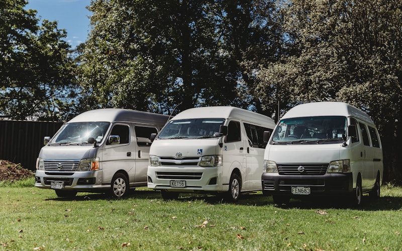 Milner Mobility Rentals vans, vehicles may vary according to stock on hand 