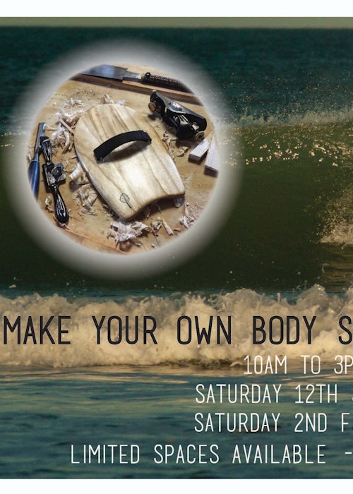 Make your own wooden body surfing handplane