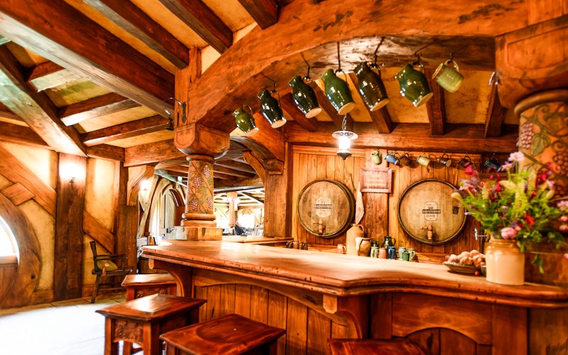 Hobbiton, Green Dragon Inn ale bar