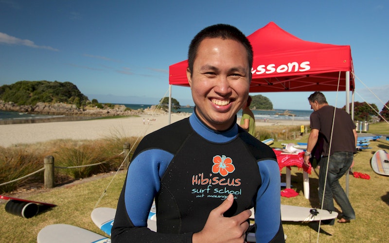 Another happy surfer at Hibiscus Surf School