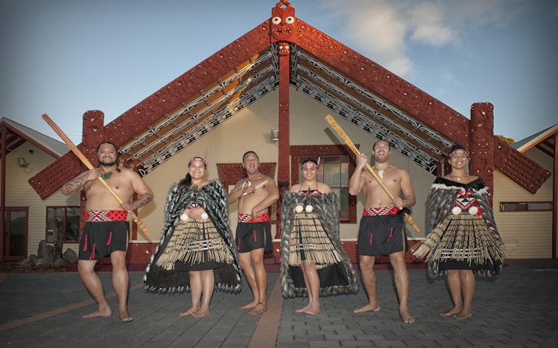 Cultural Performance at the Whakarewarewa Village